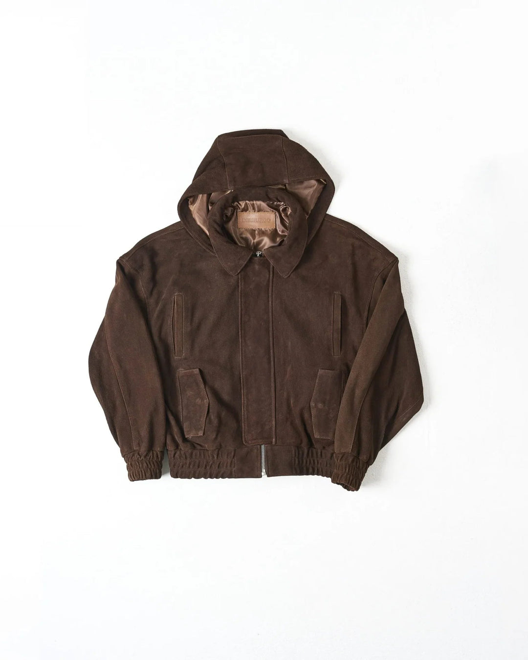 RAAS Brown Luxury Suede Bomber