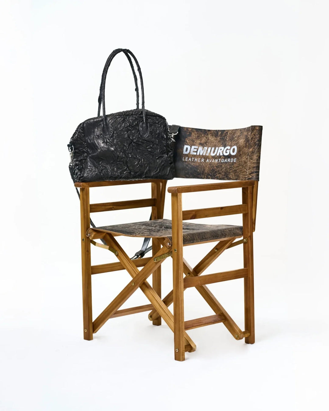 Ruga Black Leather Bag