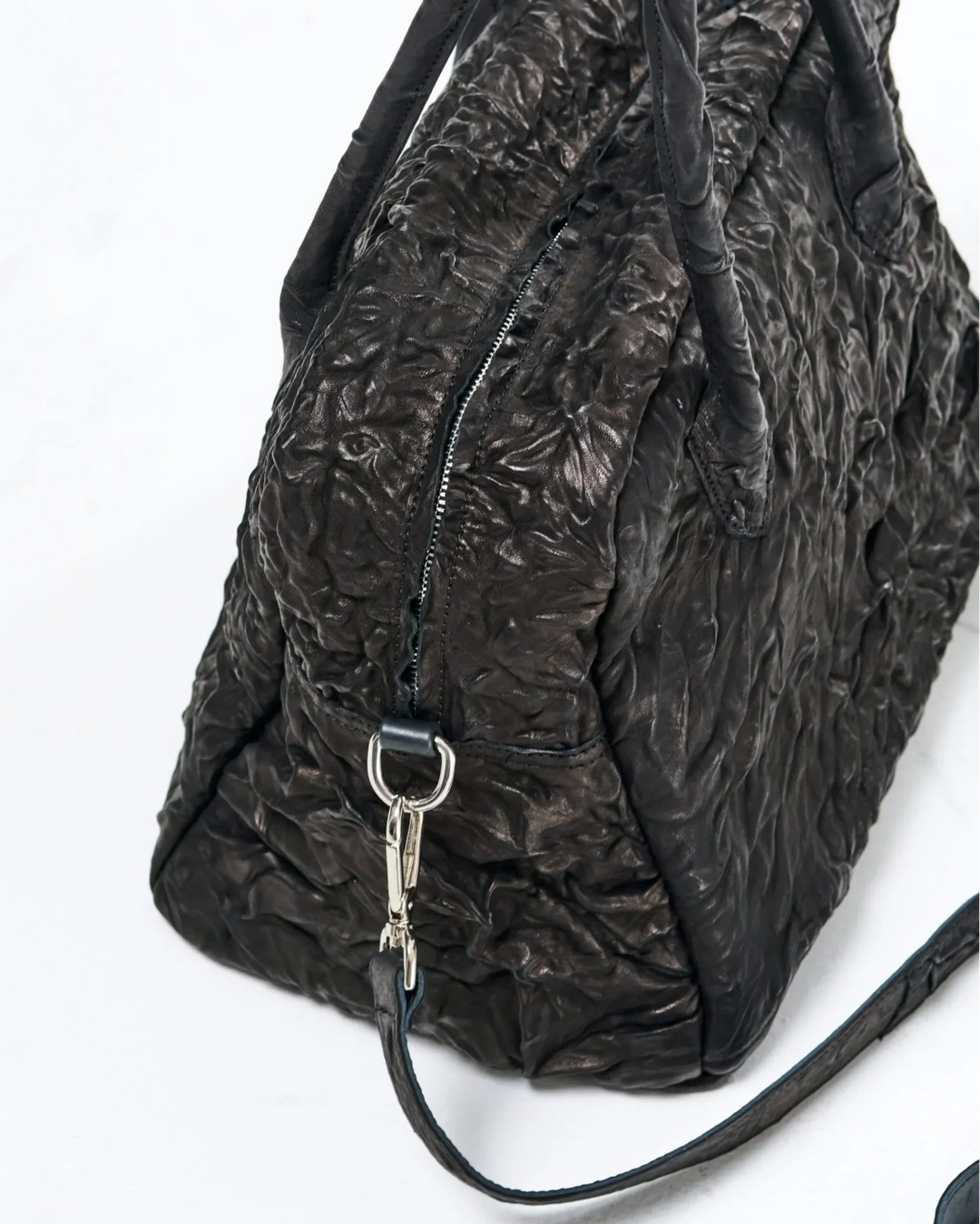 Ruga Black Leather Bag