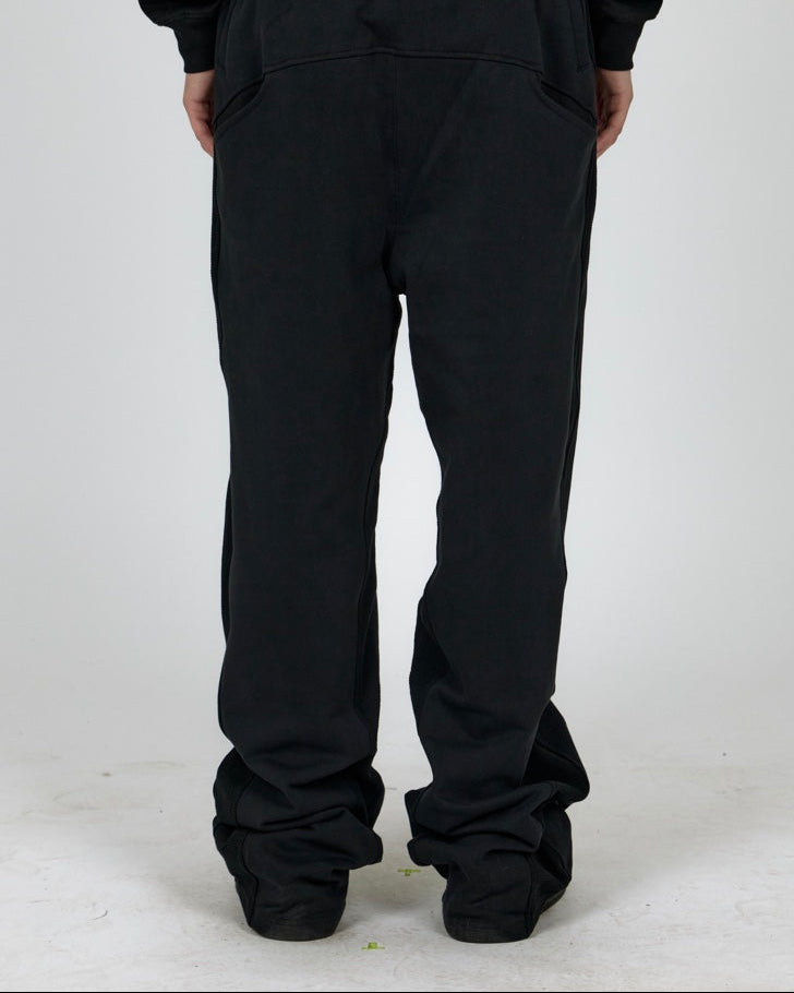 Contrast Sweatpants (Black)