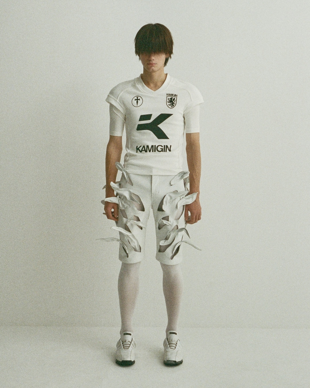 Leather Fragment Pants
