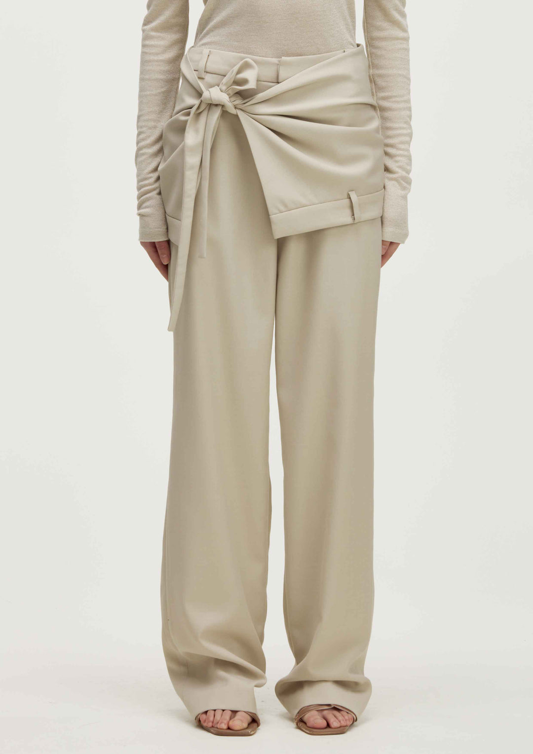 MARKNULL • Beige Dislocation Trousers