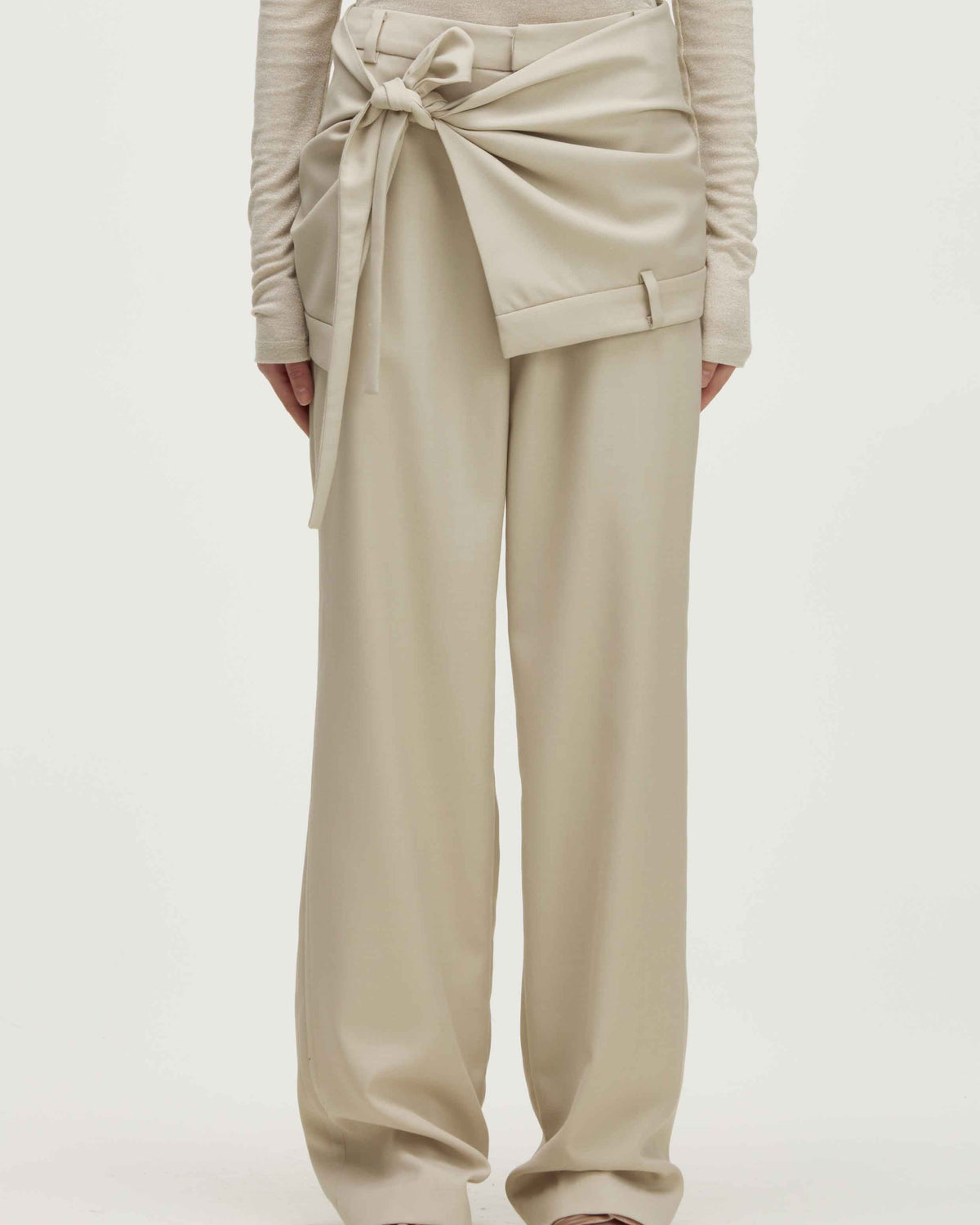 MARKNULL • Beige Dislocation Trousers