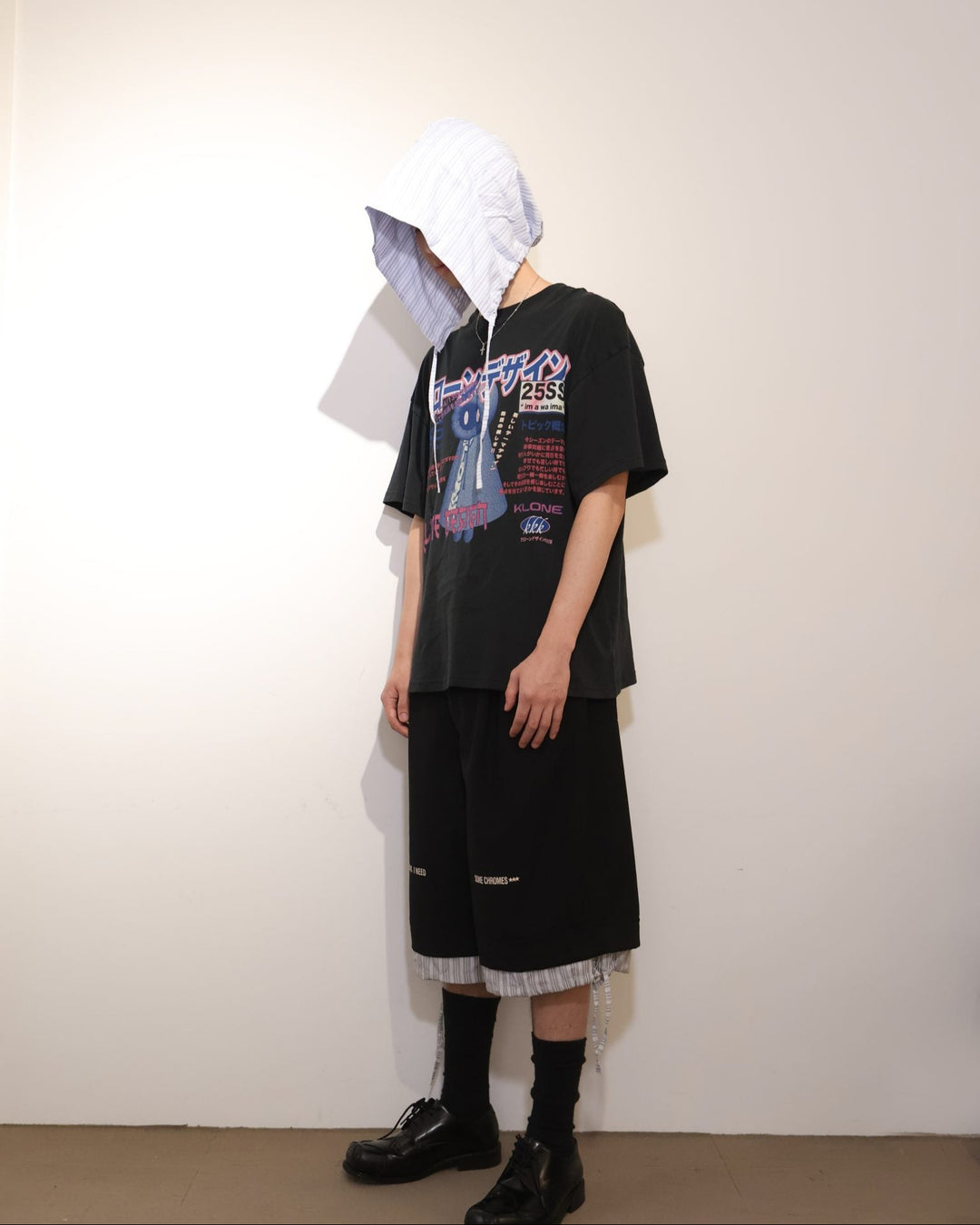 Magazine Tee Washed Black