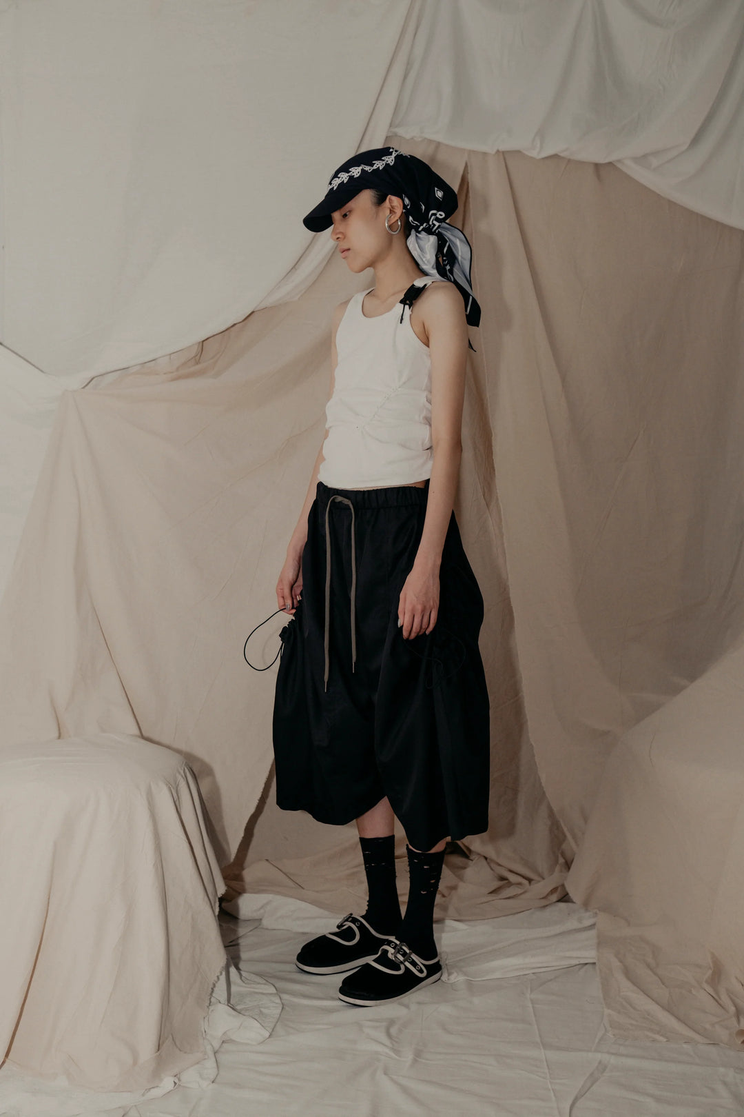 Nepenthes Giant Pocket Pants - Black