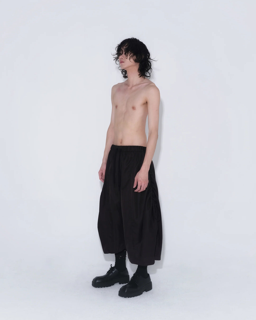 Nepenthes Giant Pocket Pants - Brown