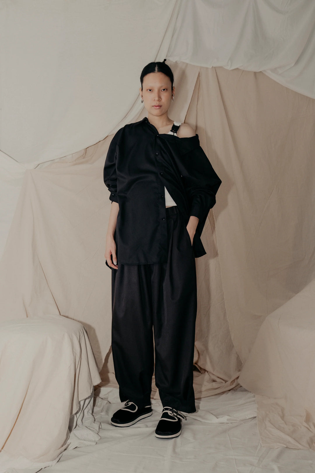 Sheeta Balloon Pants - Black