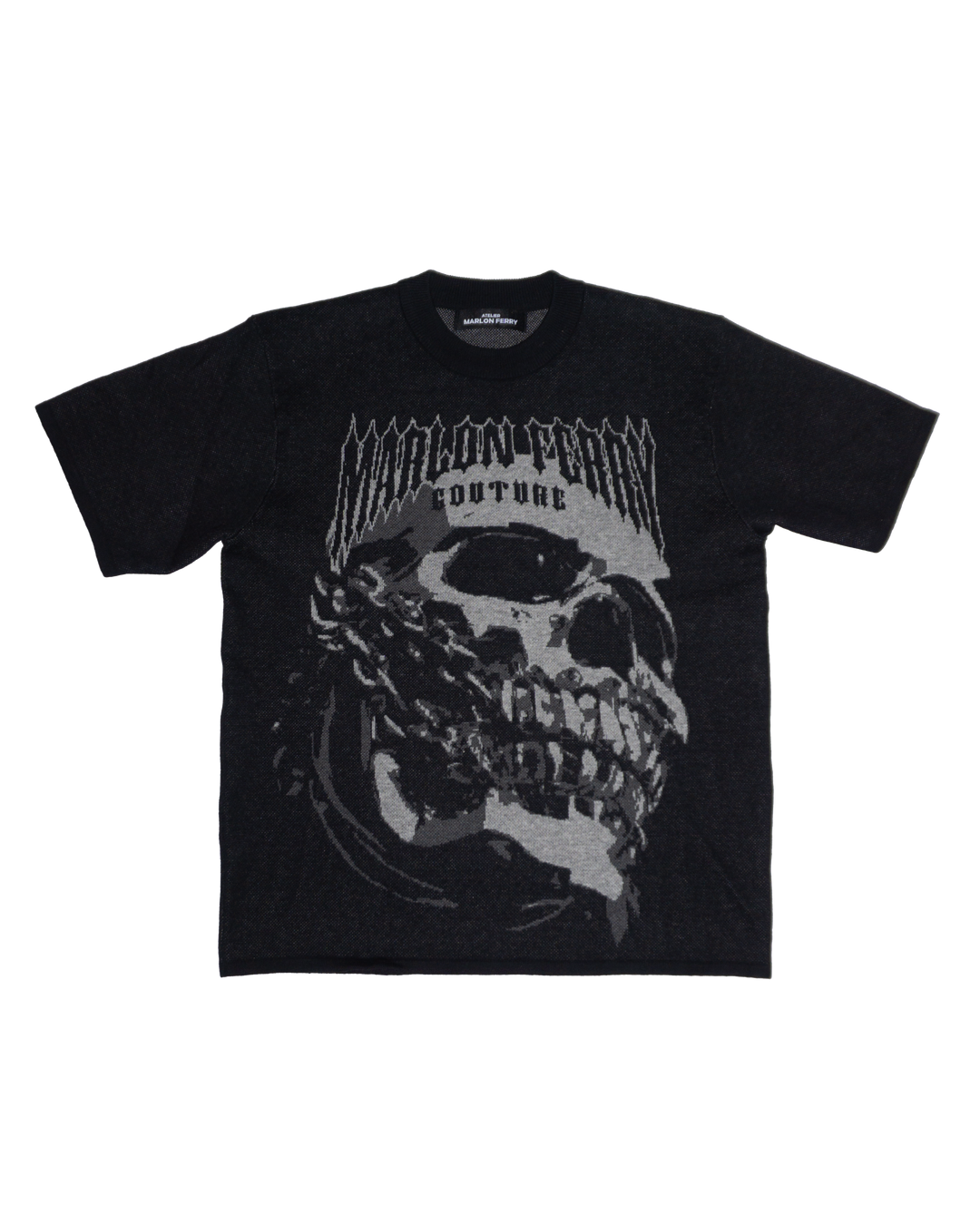 Skull Knit T-Shirt