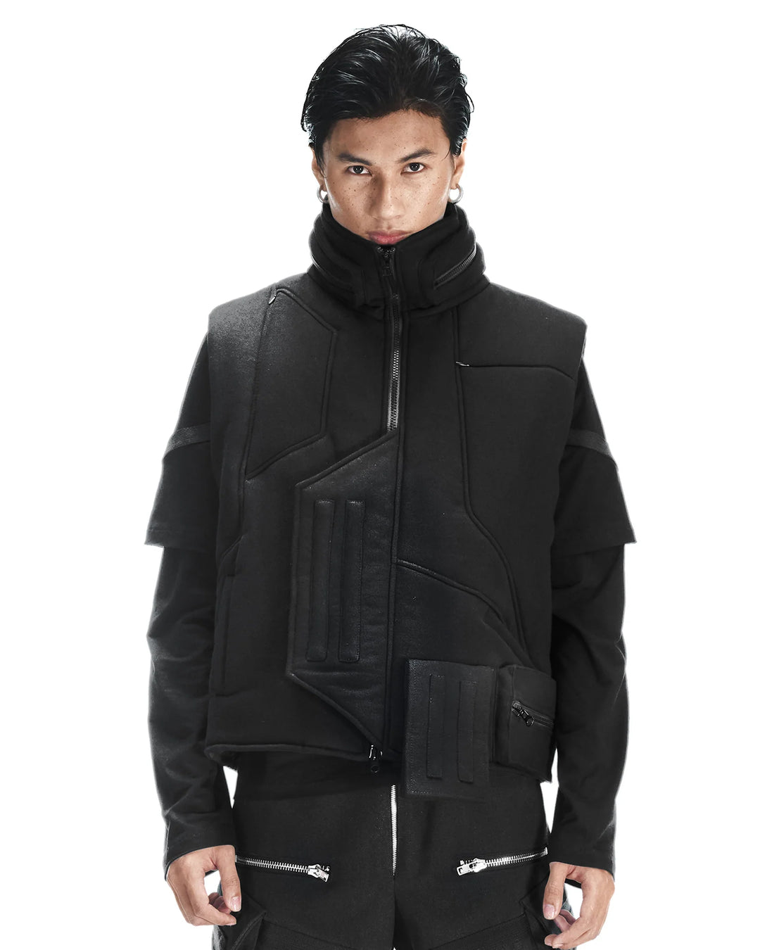 UTX-04 PUFFER VEST (Black)