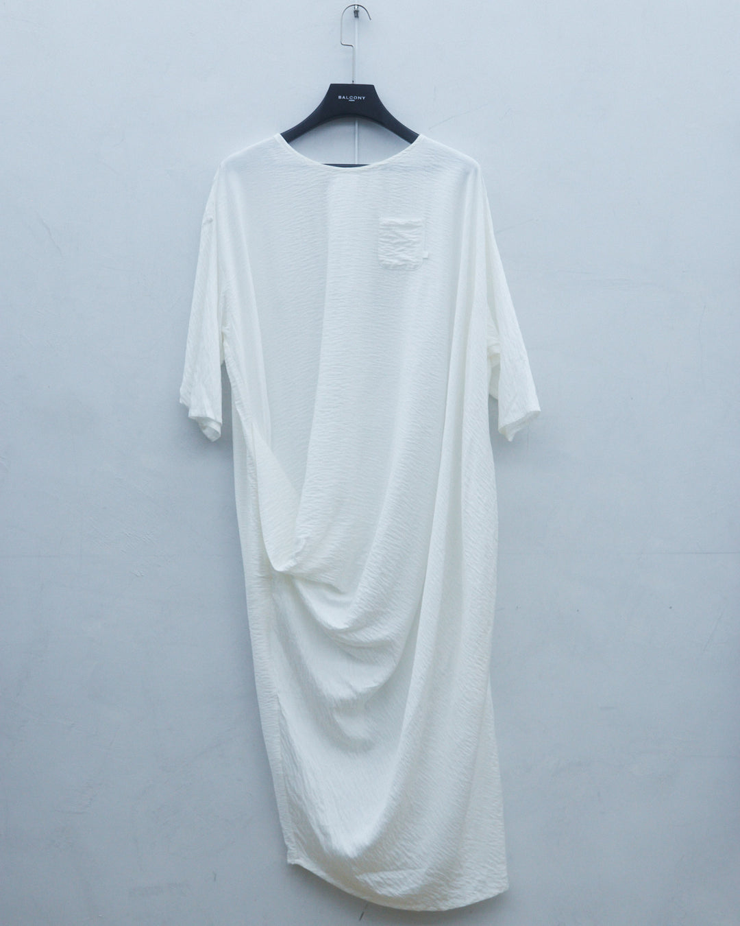 Alms Bowl Dress - White