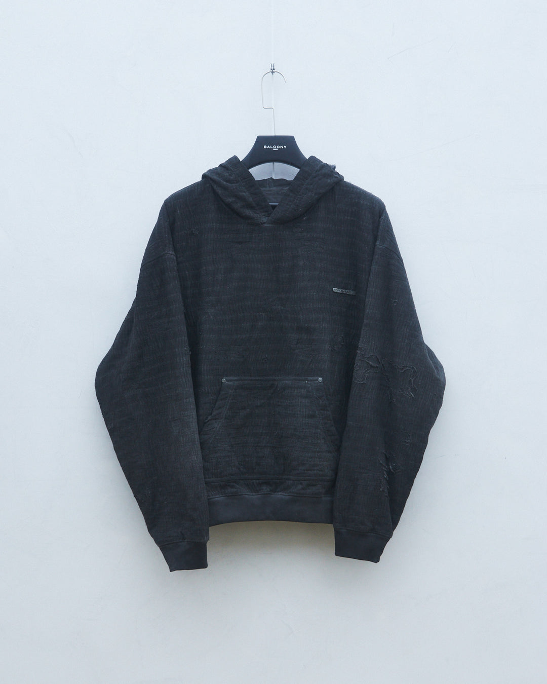 Dyed Grey Boro Hoodie