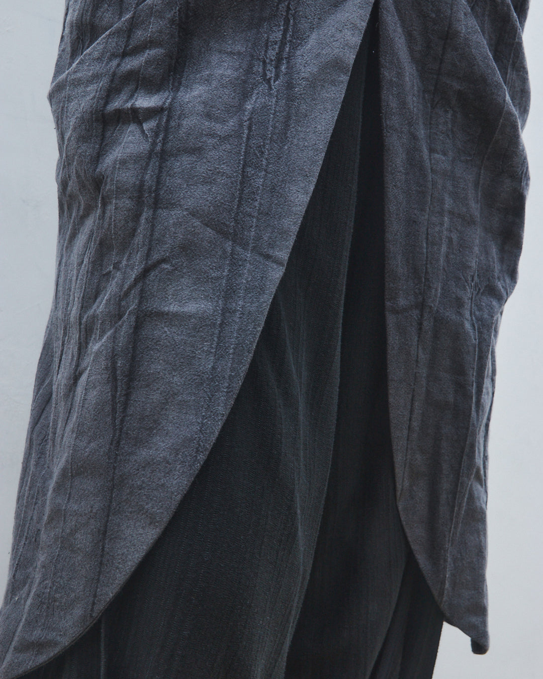 25SS HAND DYED STICHED FITTED COAT