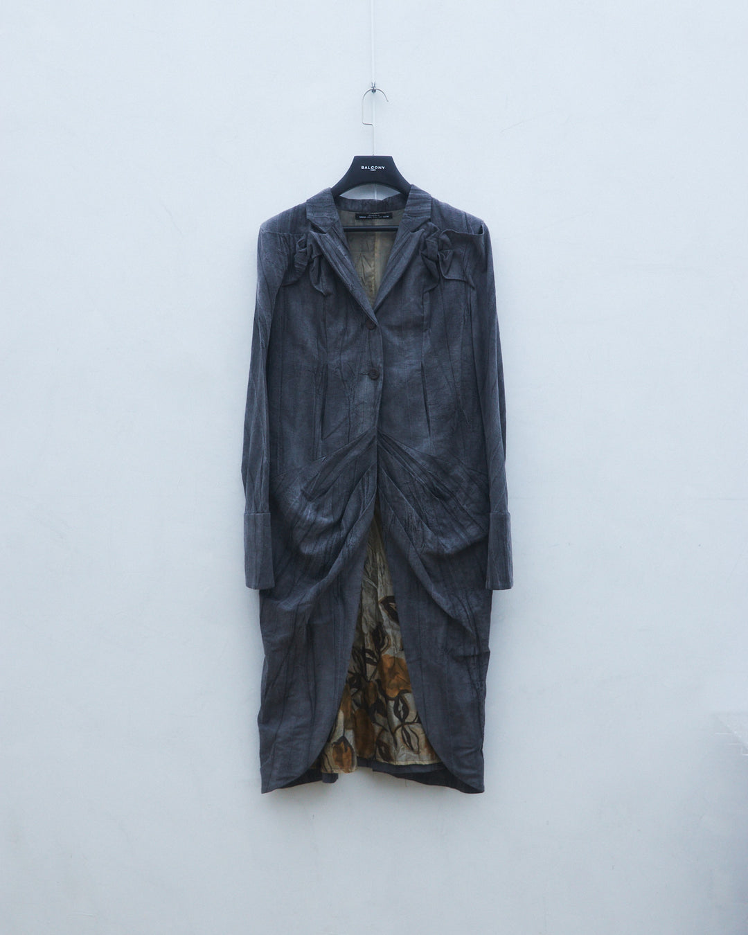 Single Breasted Wax Coat