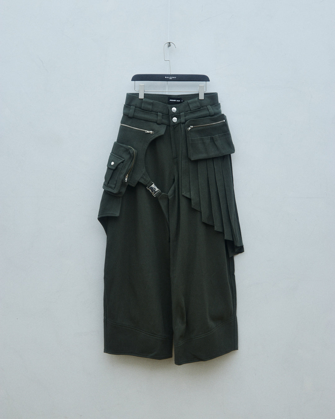 ACX'GEAR LAYERED SKIRT PANTS (Plus ver. / Olive)