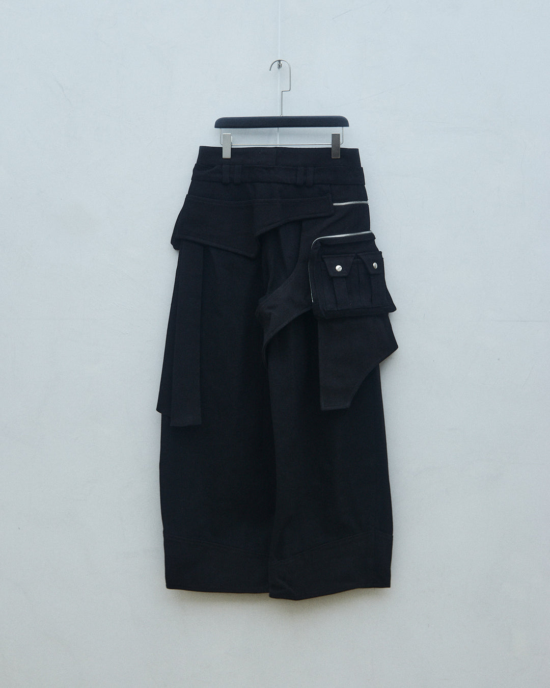 ACX'GEAR LAYERED SKIRT PANTS (Plus ver. / Black)