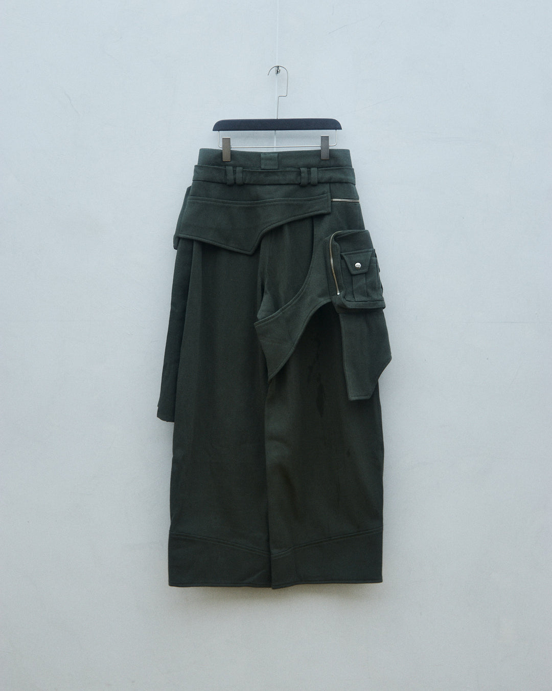 ACX'GEAR LAYERED SKIRT PANTS (Plus ver. / Olive)