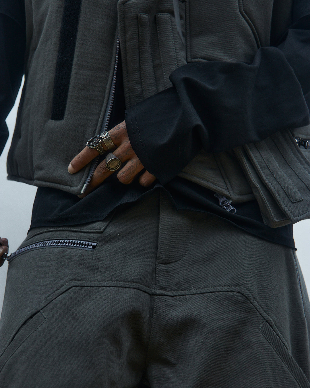 X-FIELD WORK PANTS (Moss-gray)