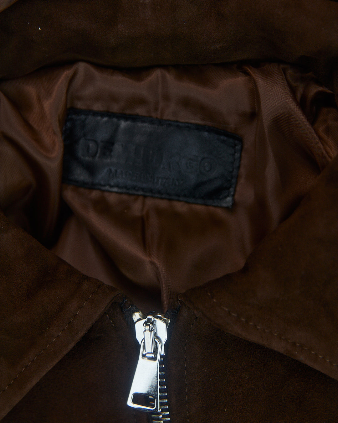 RAAS Brown Luxury Suede Bomber