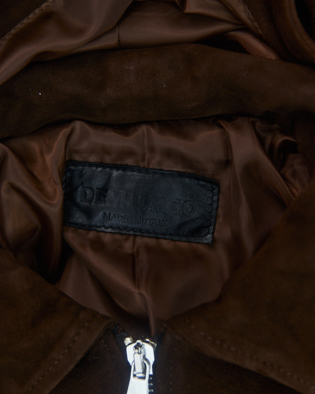 RAAS Brown Luxury Suede Bomber