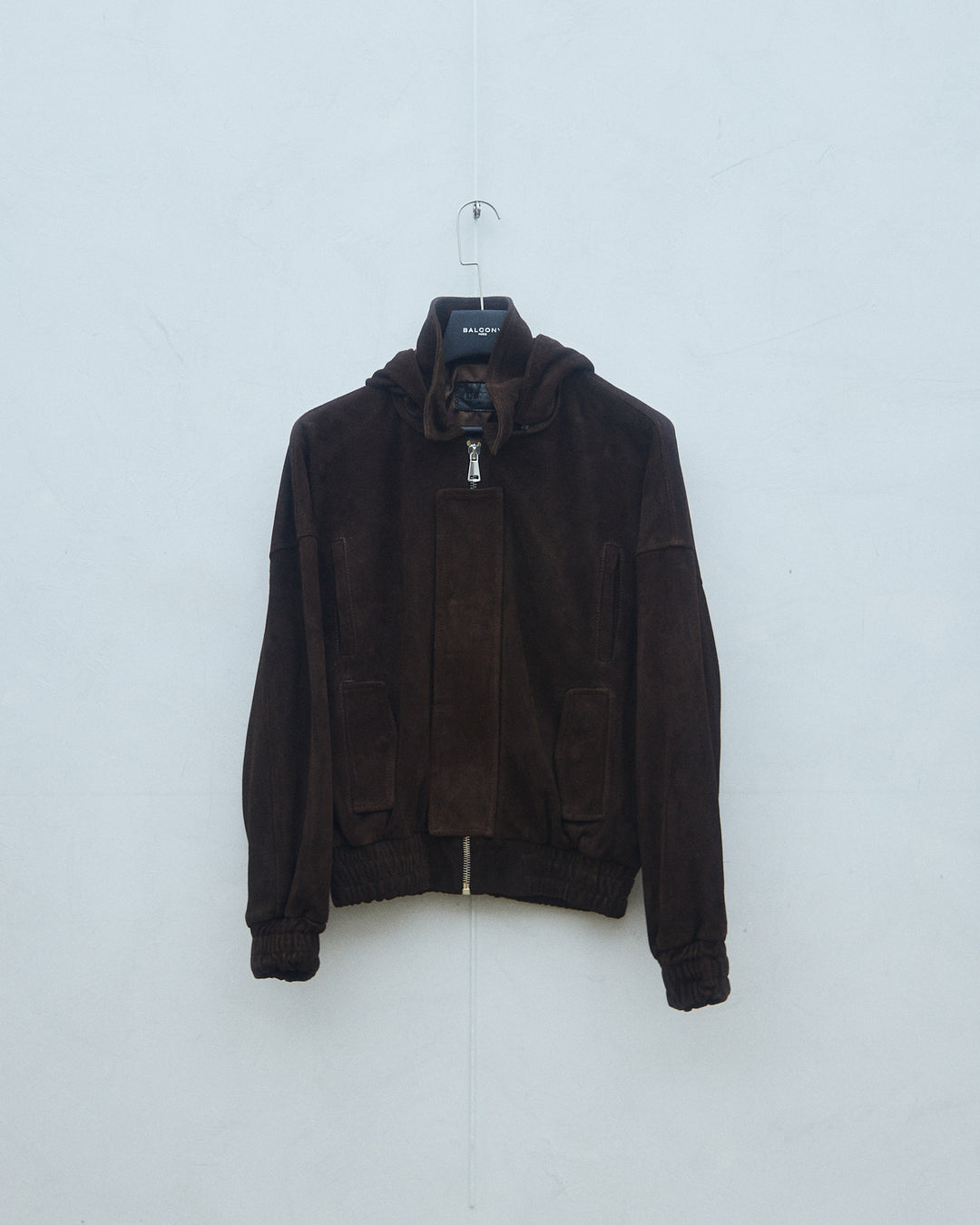 RAAS Brown Luxury Suede Bomber
