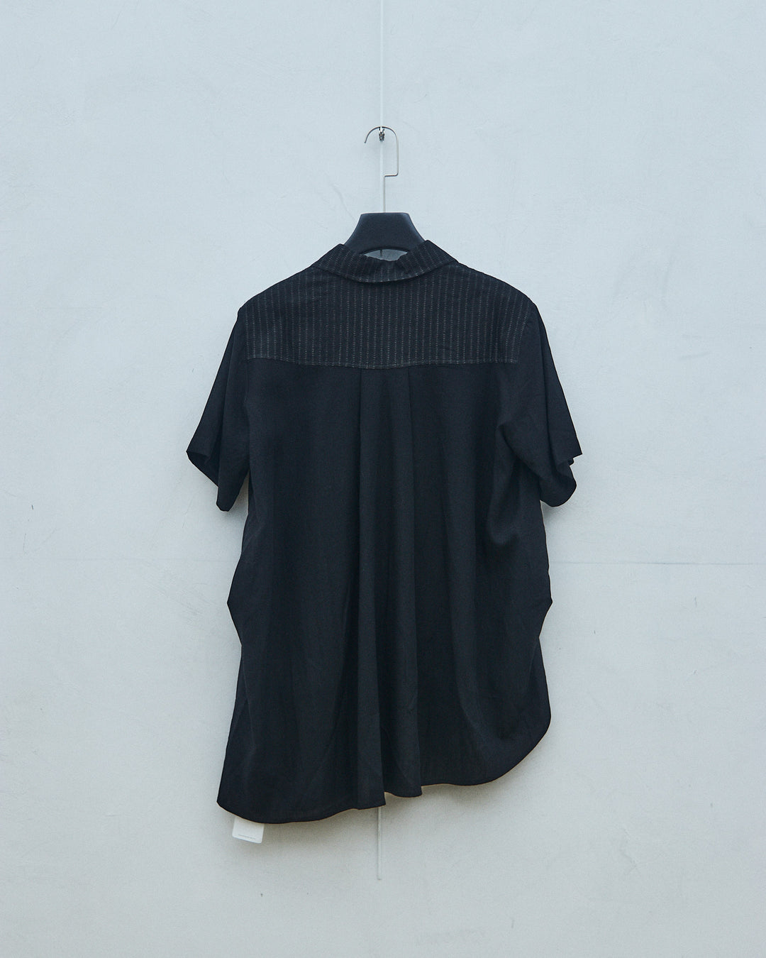 Crescent Moon Print Shirt (Black)