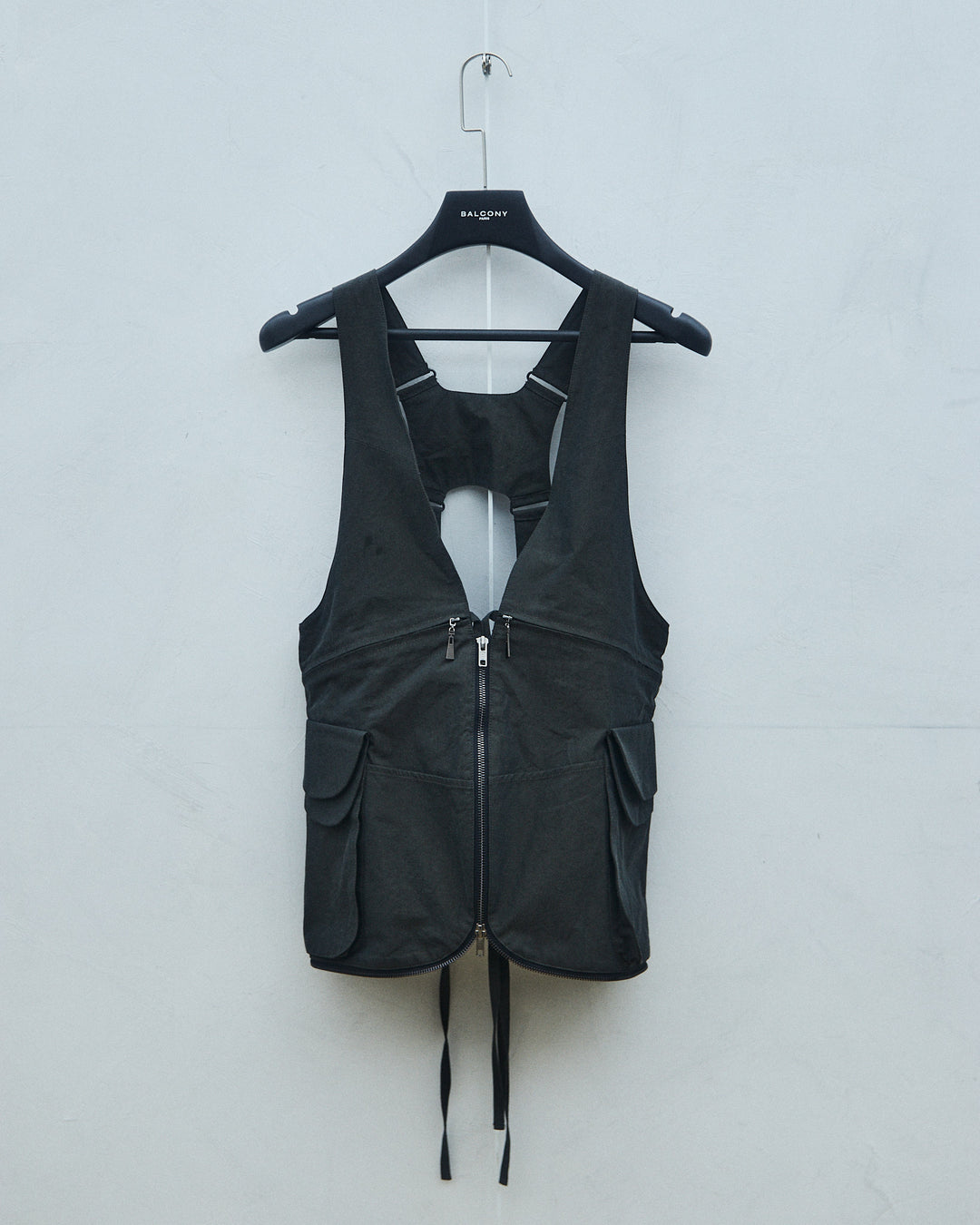 Tactical vest bag (black and green)