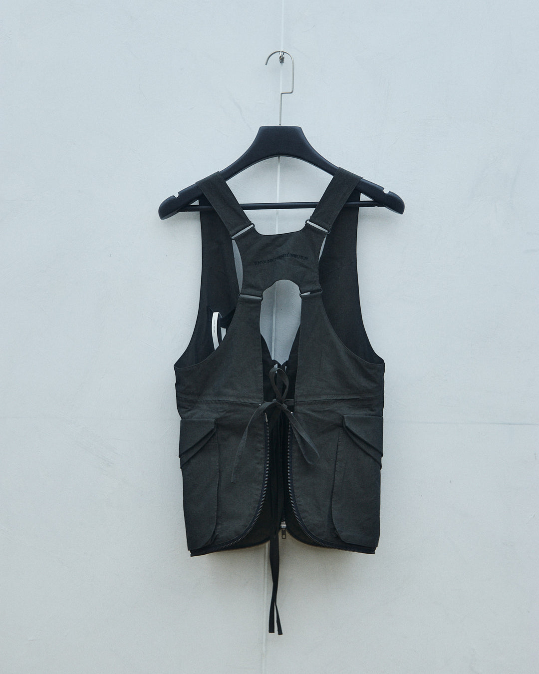 Tactical vest bag (black and green)