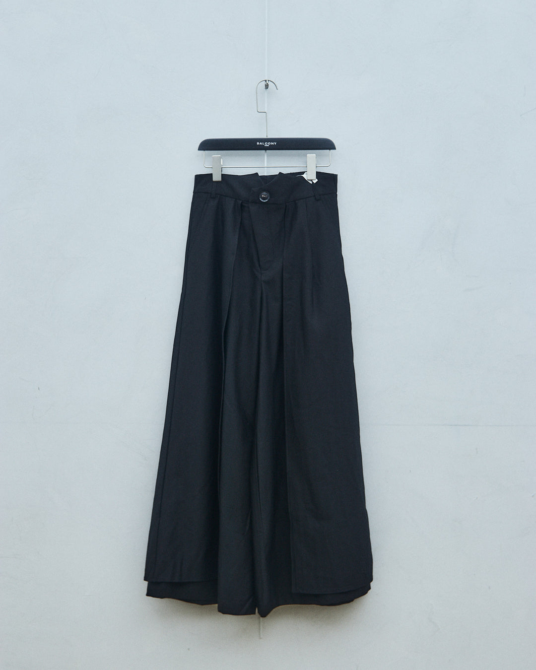 Double-layered kendo pants (black)