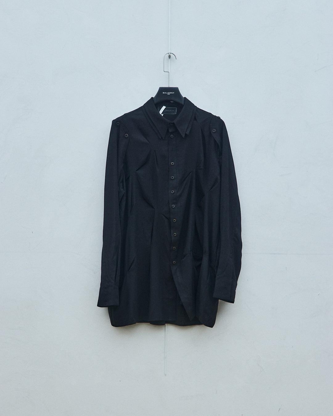 Firework-themed long-sleeved shirt (black)