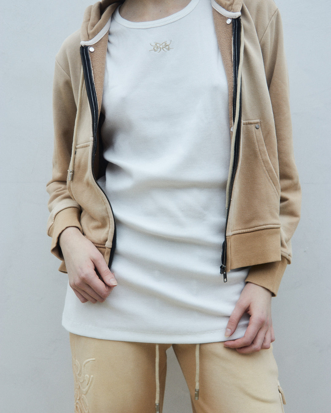 Low waist convertible sweatpants