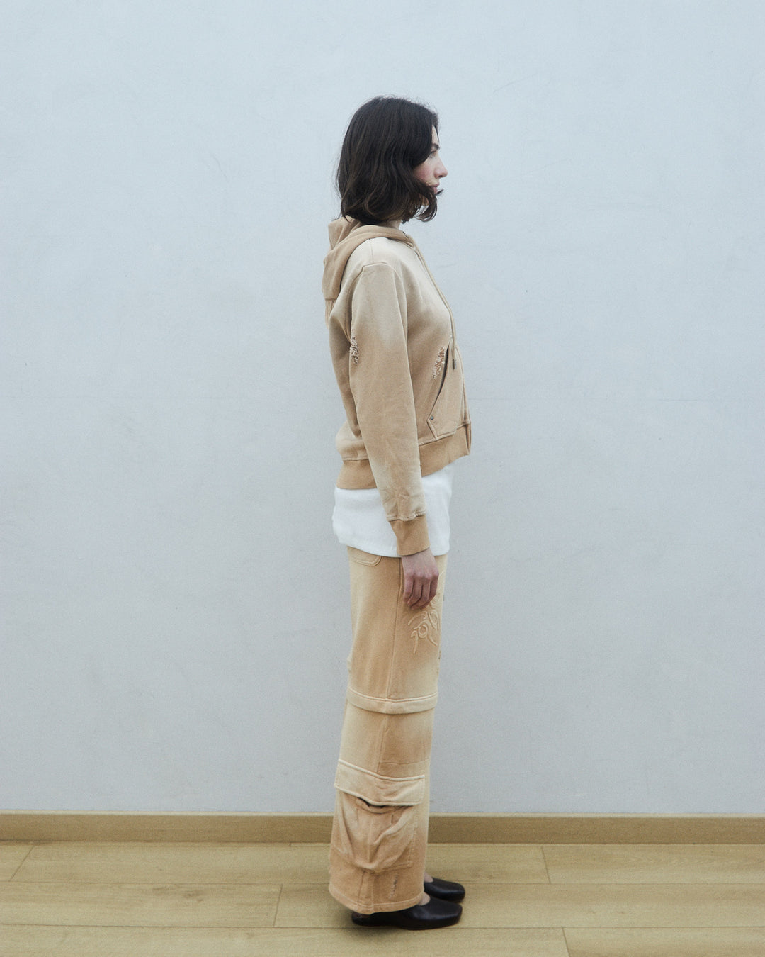 Low waist convertible sweatpants