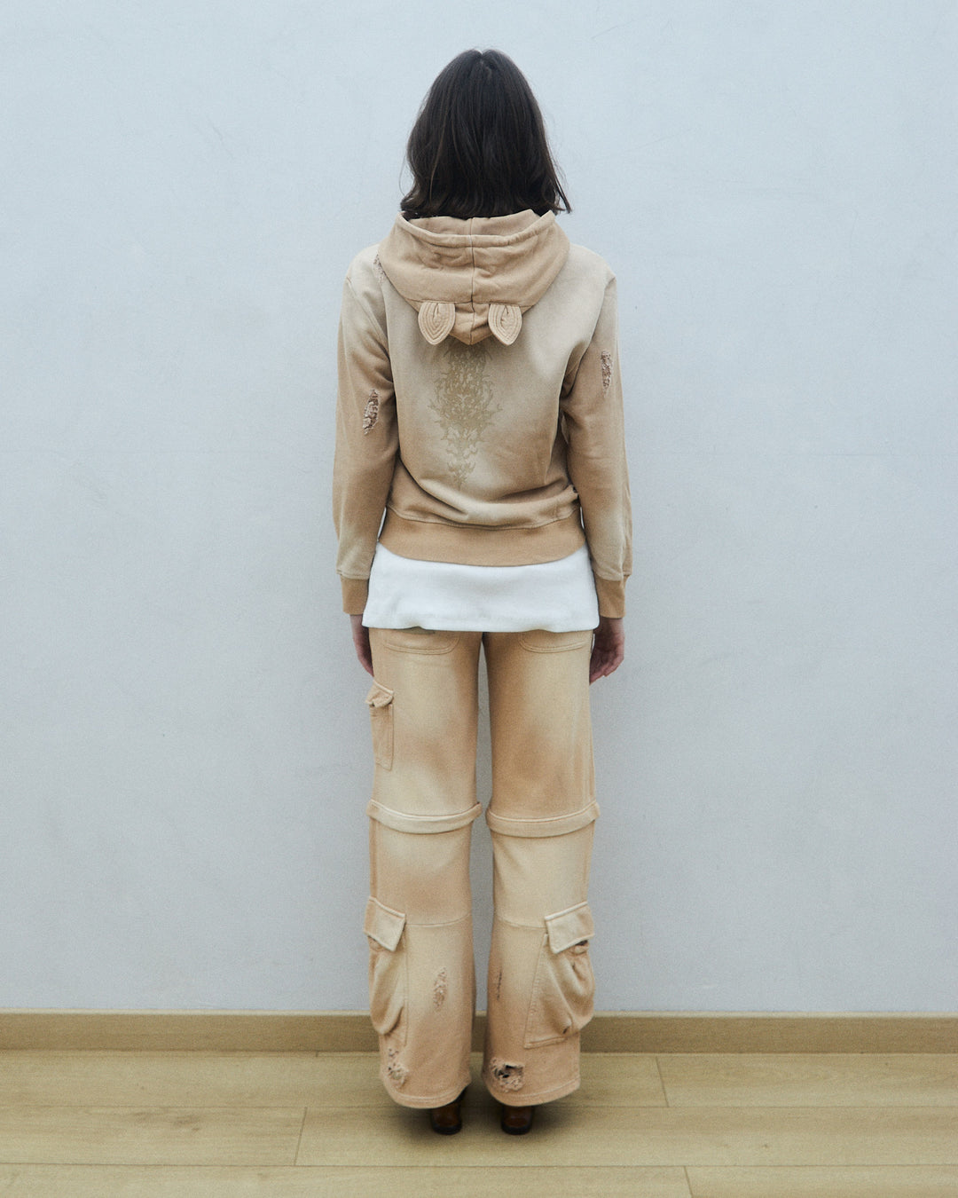 Low waist convertible sweatpants