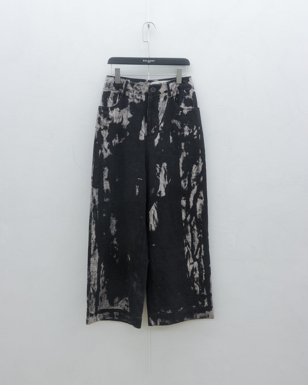 Hand Paint Wide  Fit Trousers