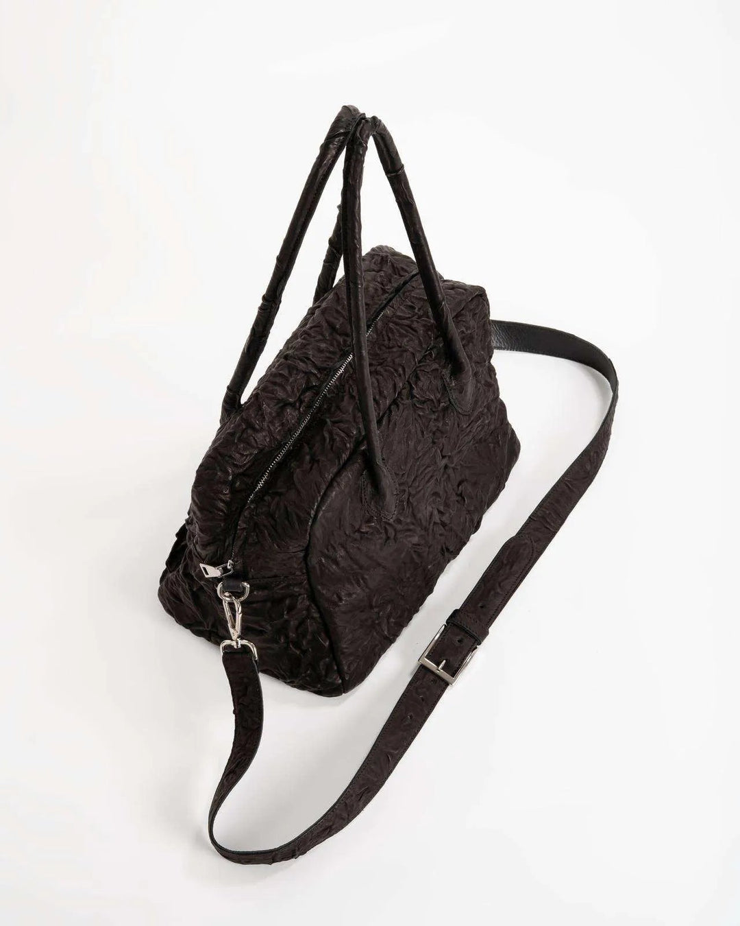 Ruga Black Leather Bag
