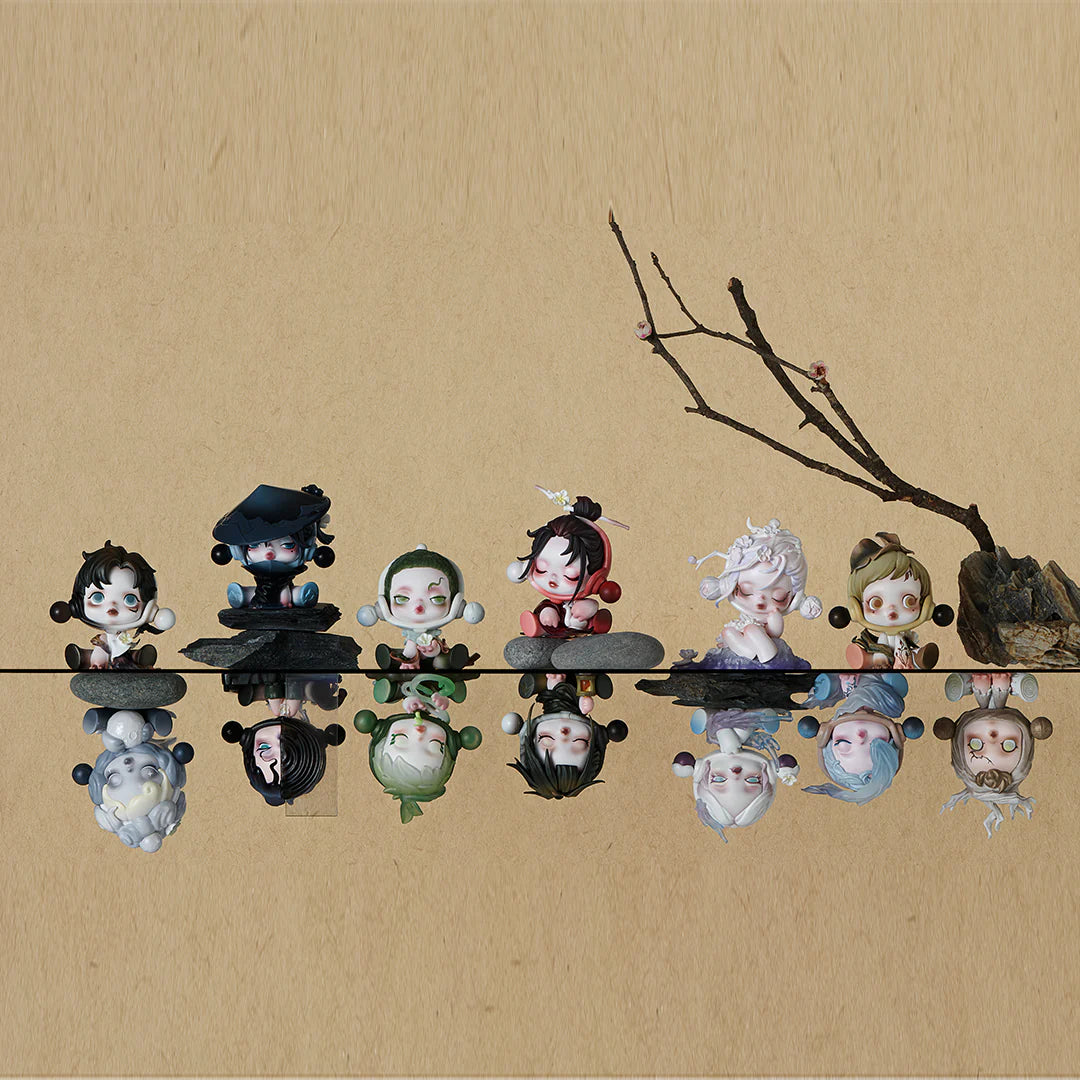 SKULLPANDA The Ink Plum Blossom Series Figures | Blind Box