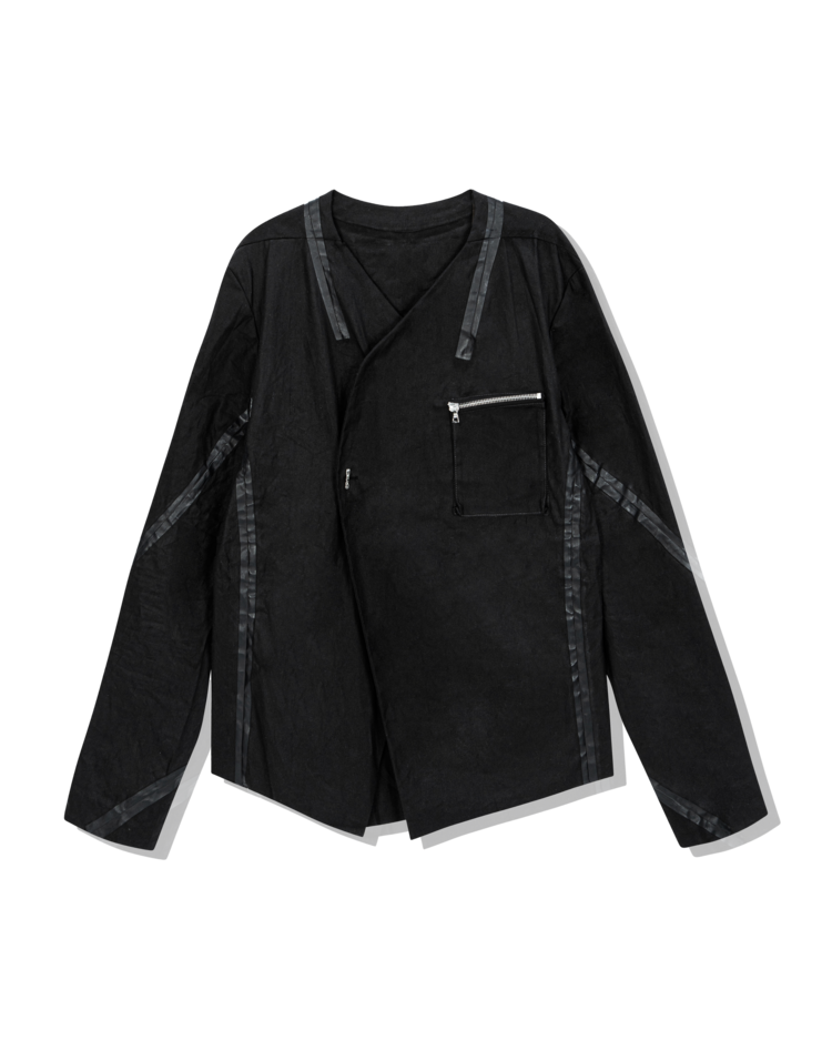 One Button Wax Jacket