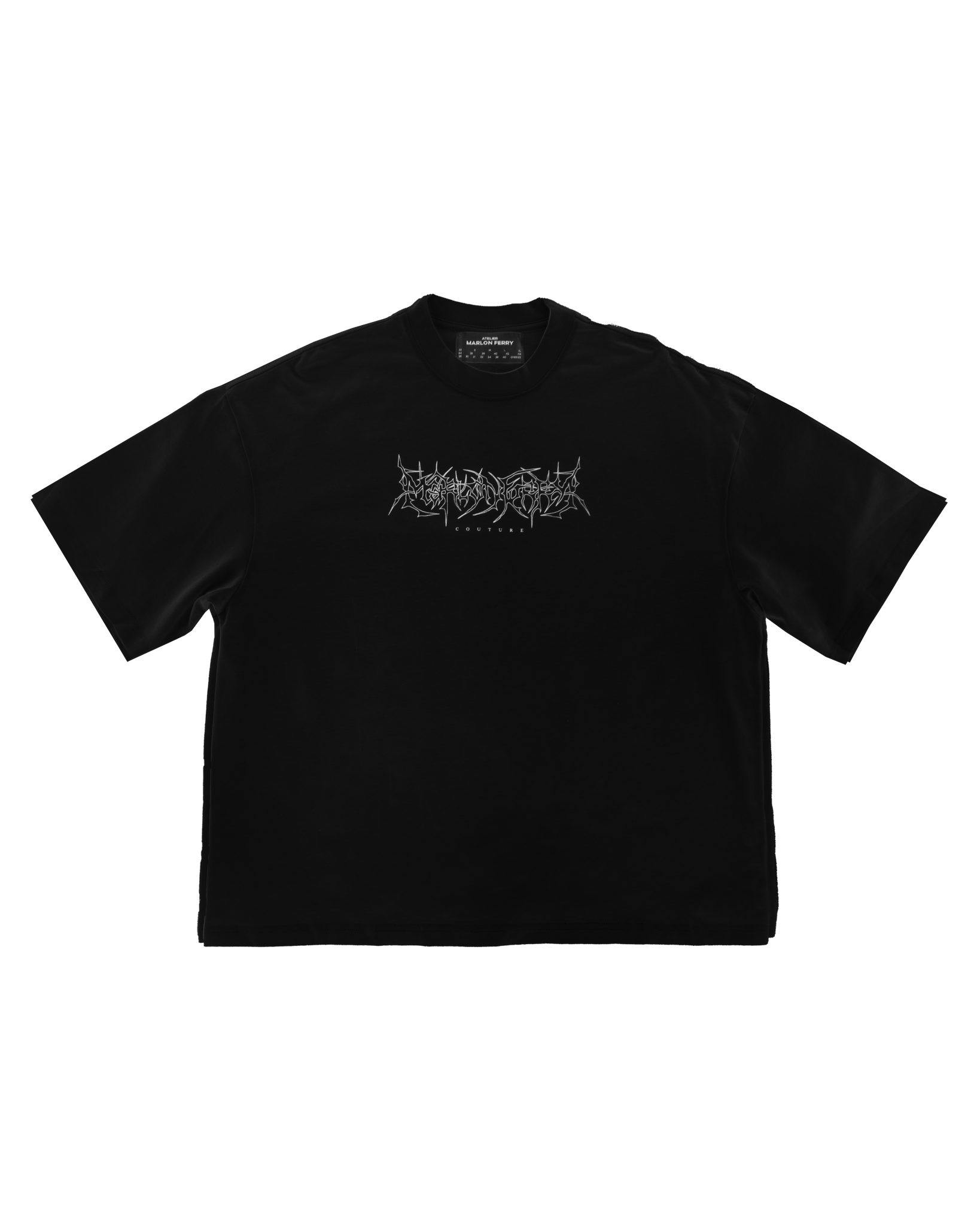 Lettering T-Shirt Black