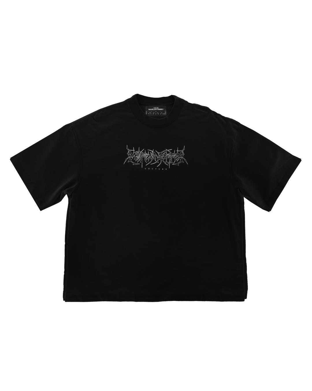 Lettering T-Shirt Black
