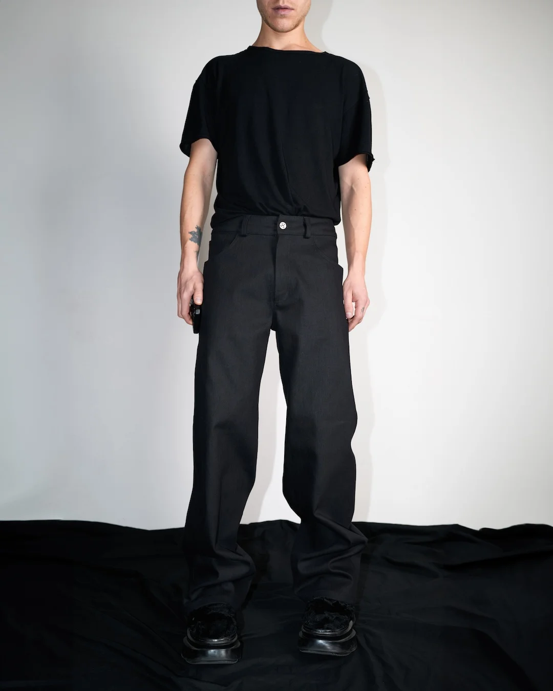 REINFORCED DENIM PANTS