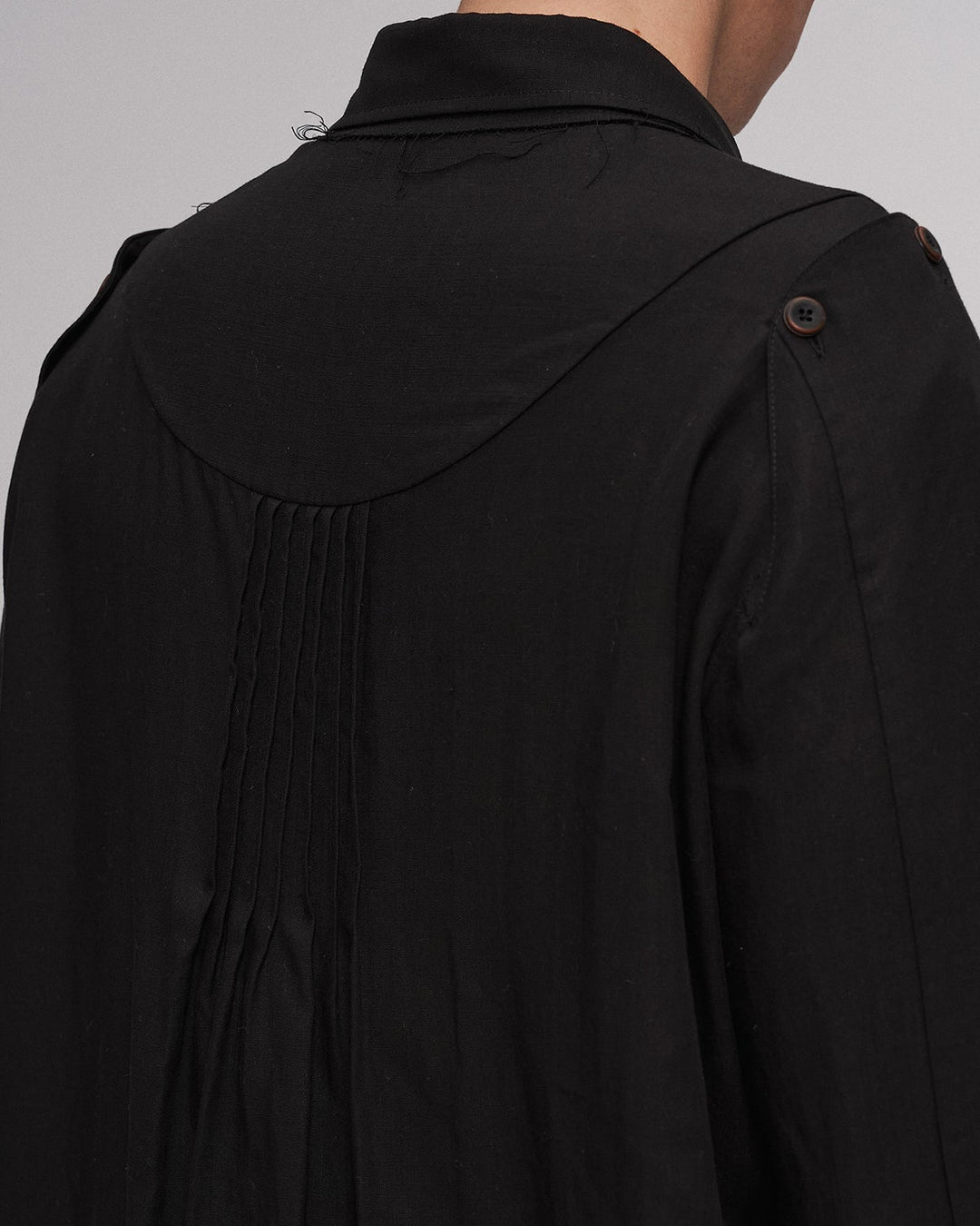 Firework-themed long-sleeved shirt (black)