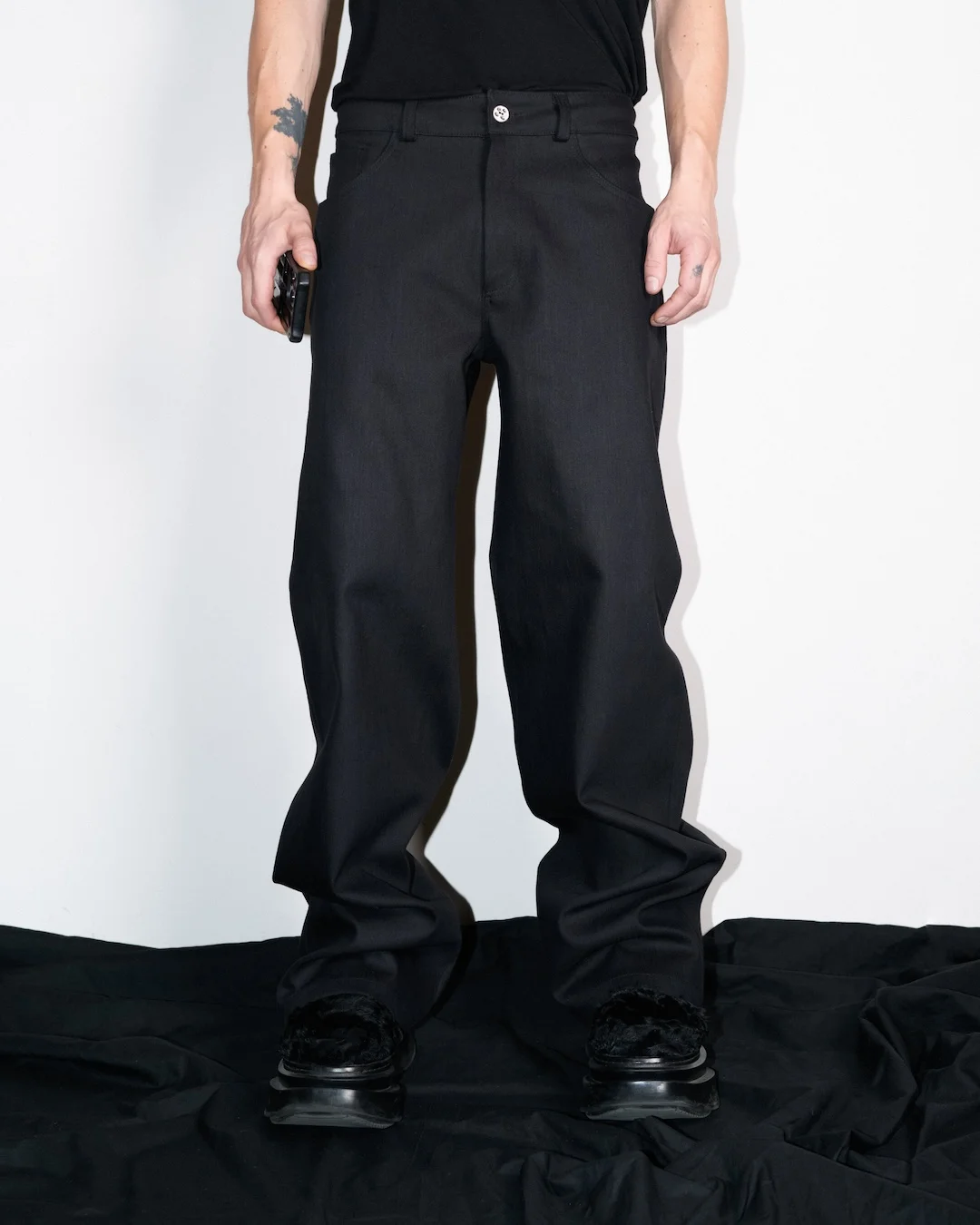 REINFORCED DENIM PANTS