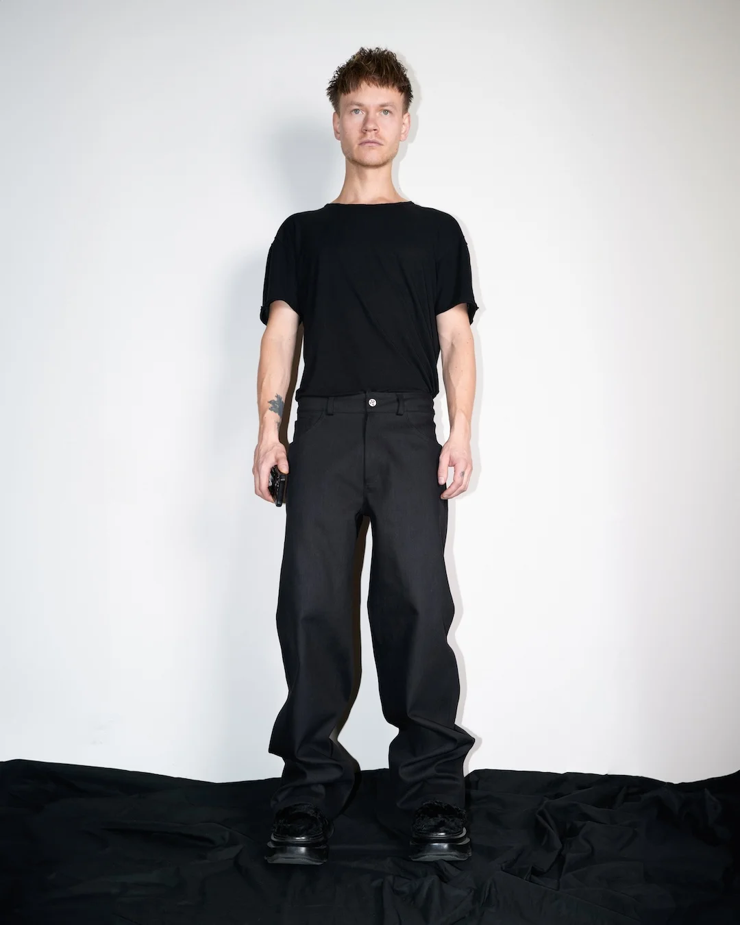 REINFORCED DENIM PANTS