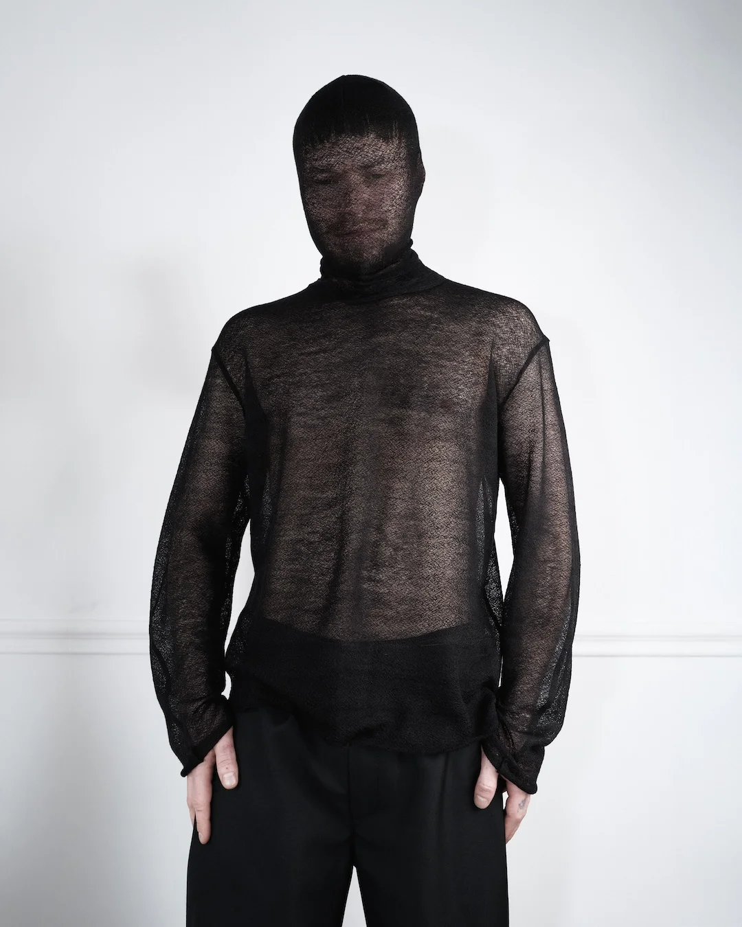 JAPANESE LONGSLEEVE COBWEB WOOL