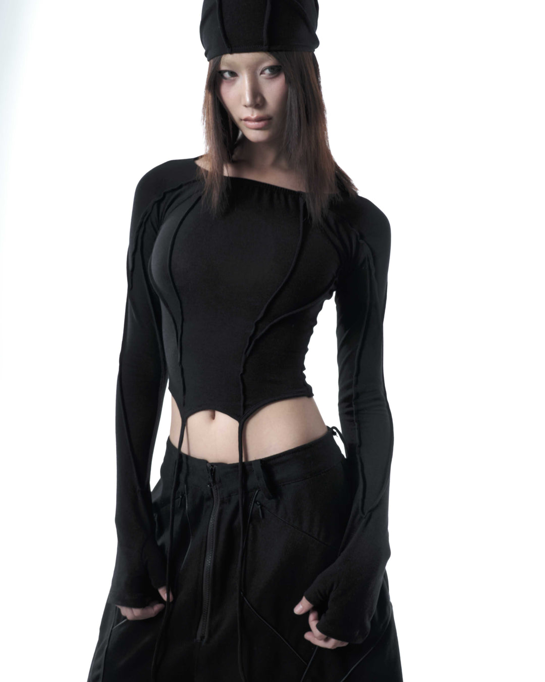 VIVIX TOP & HEADPIECE (dark)