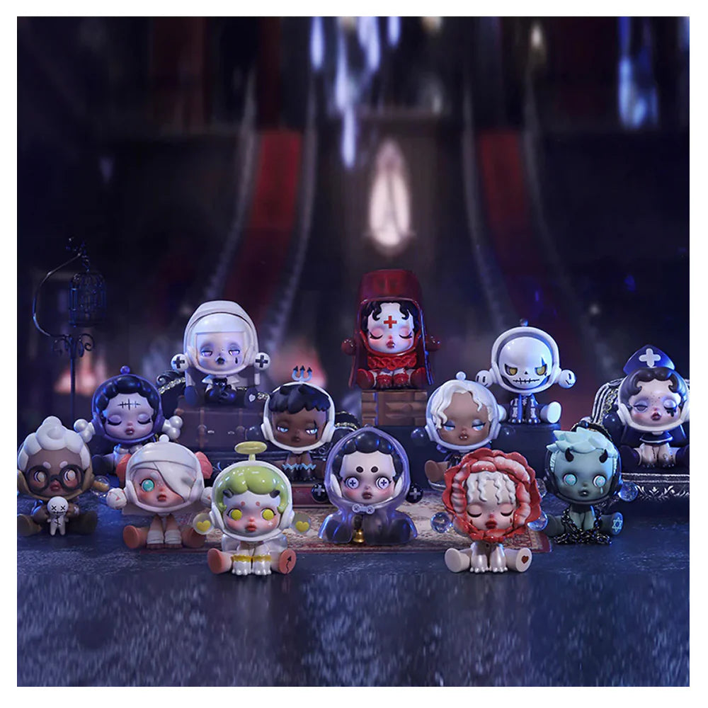 SkullPanda Baby Ancient Castle Blind Box Series By Skull Panda x POP MART