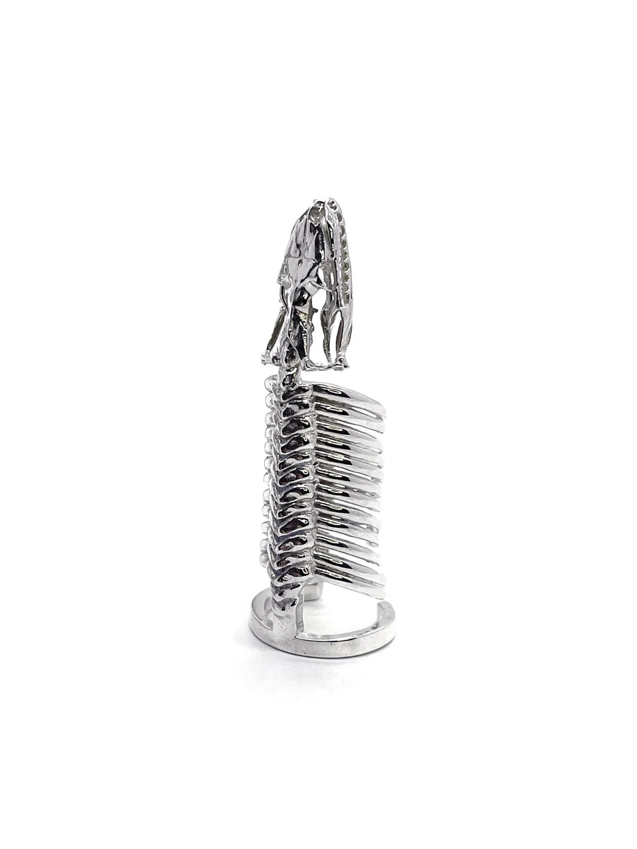 SNAKE NAIL RING [SILVER] - SMALL HEAD